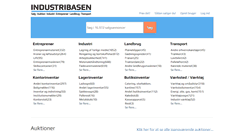 Desktop Screenshot of industribasen.dk